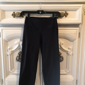XS Black Spandex Nike Legging Capri Workout Pant